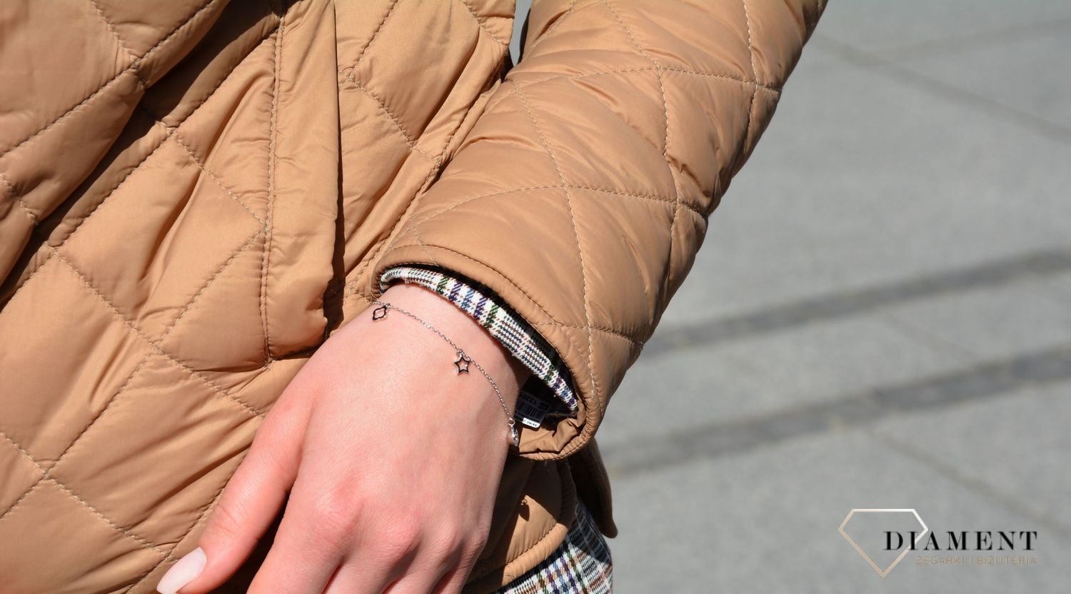 Bransoleta srebrna z zawieszkami Dall'Acqua Dall'Acqua B VI 197 034sd.jpg